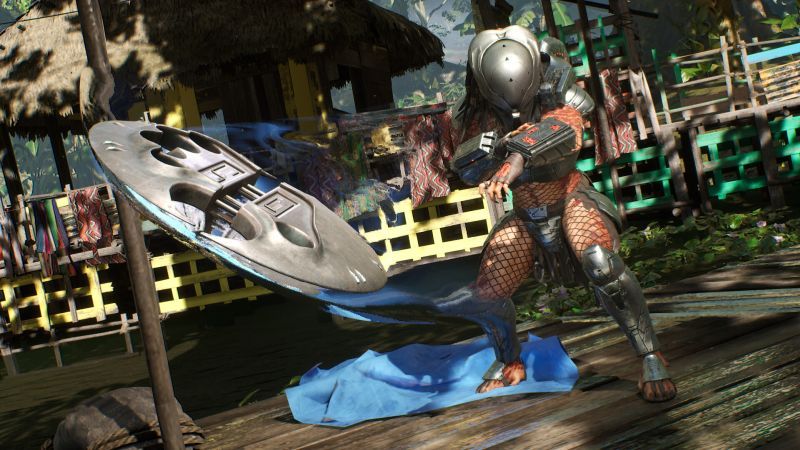 Predator: Hunting Grounds - Predator rzuca dyskiem