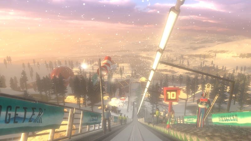 Ski Jumping Pro VR screen 1