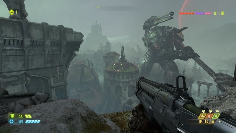Doom Eternal - niezwykłe widoki