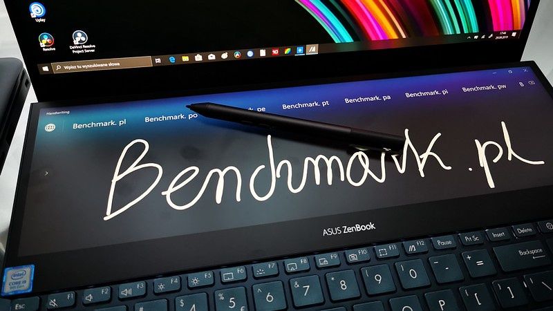 ASUS ZenBook Pro Duo - pismo odręczne