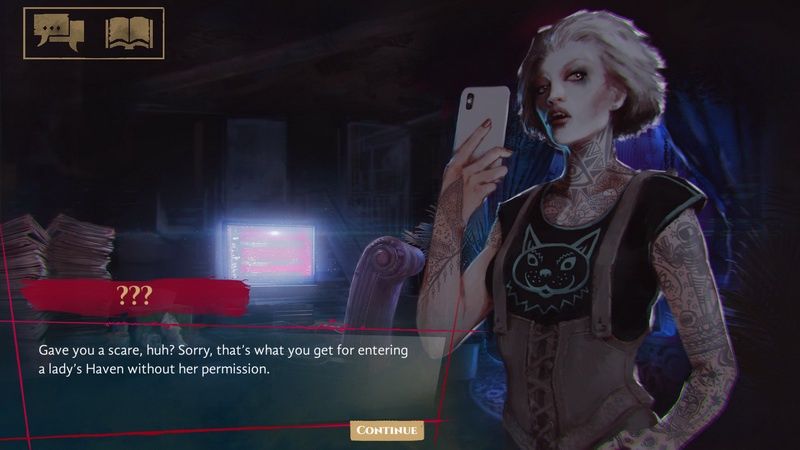 Vampire: The Masquerade – Coteries of New York - rozmowa z nieznajomą
