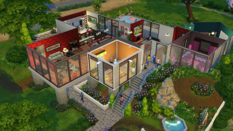 The Sims 5 - urządzanie domu w The Sims 4