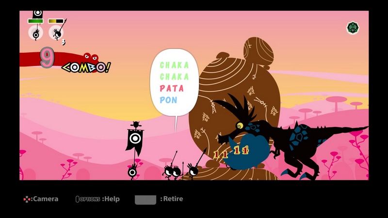 Patapon 2 Remastered - boss