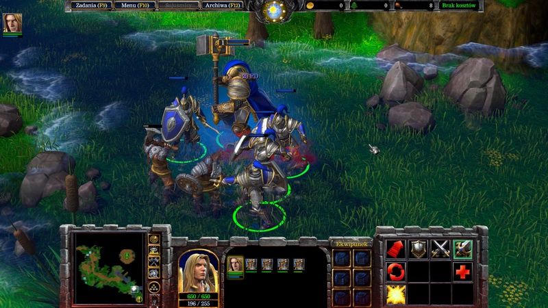 Warcraft III: Reforged - niezmieniony interfejs