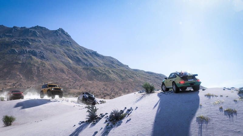 Forza Horizon 5 śnieg