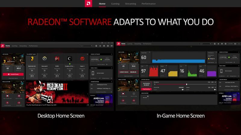 AMD Radeon Software Adrenalin 2020 Edition