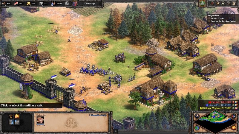 Age of Empires 2: Definitive Edition - rozbudowa osady