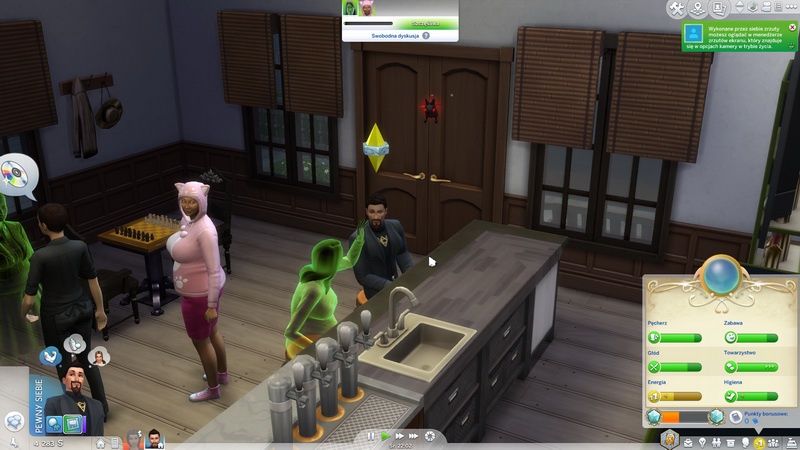The Sims 4: Kraina magii - chowaniec latający nad głową