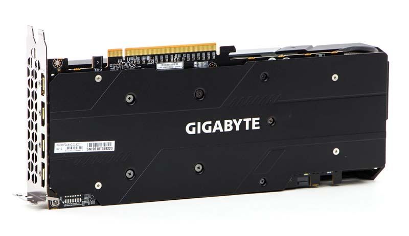 Gigabyte Radeon RX 5600 XT Gaming OC - metalowy backplate