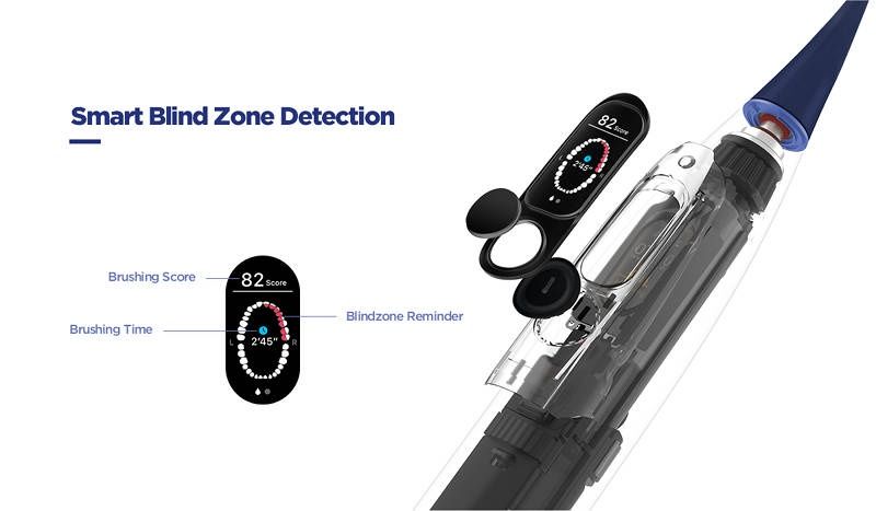 Oclean Blind spot