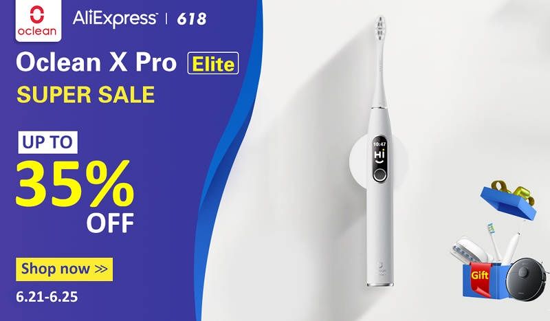 Oclean X Pro Elite promo