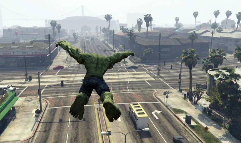 Czekając na GTA 6 - Hulk w GTA V