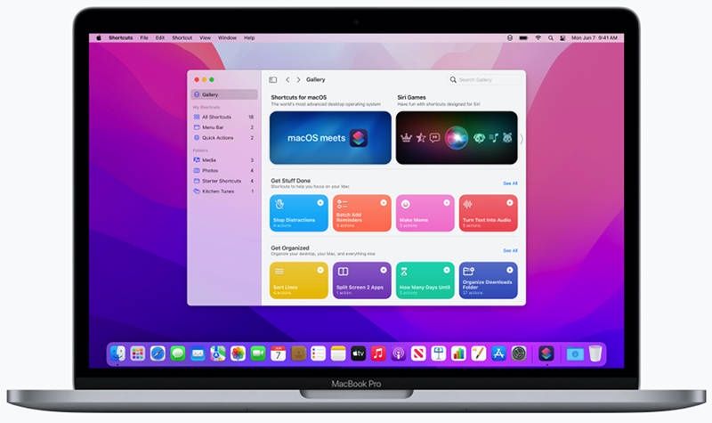 macOS Monterey system