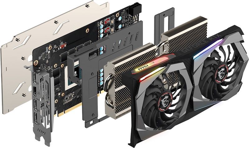 MSI RTX 2060 SUPER Gaming X 8GB - Chłodzenie