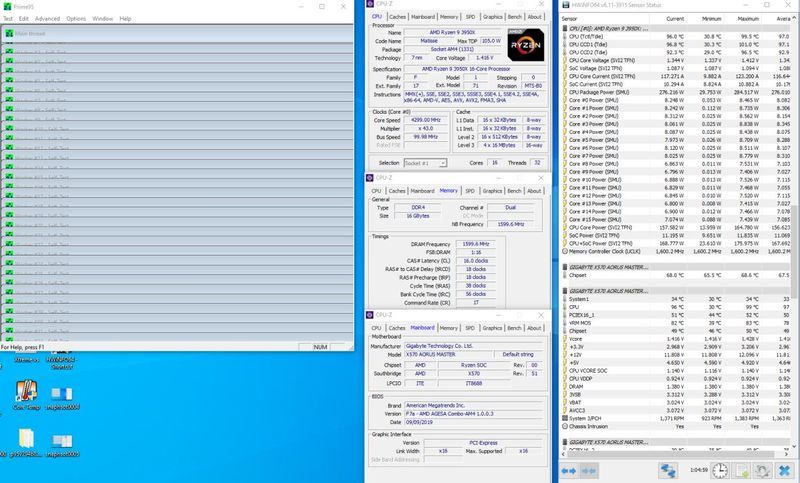 AMD Ryzen 9 3950X - podkręcanie