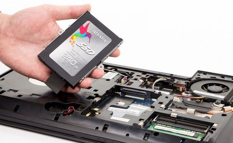 Wymiana SSD w laptopie