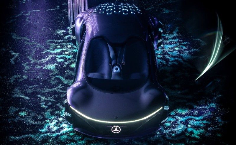 baterie organiczne Mercedesa VISION AVTR