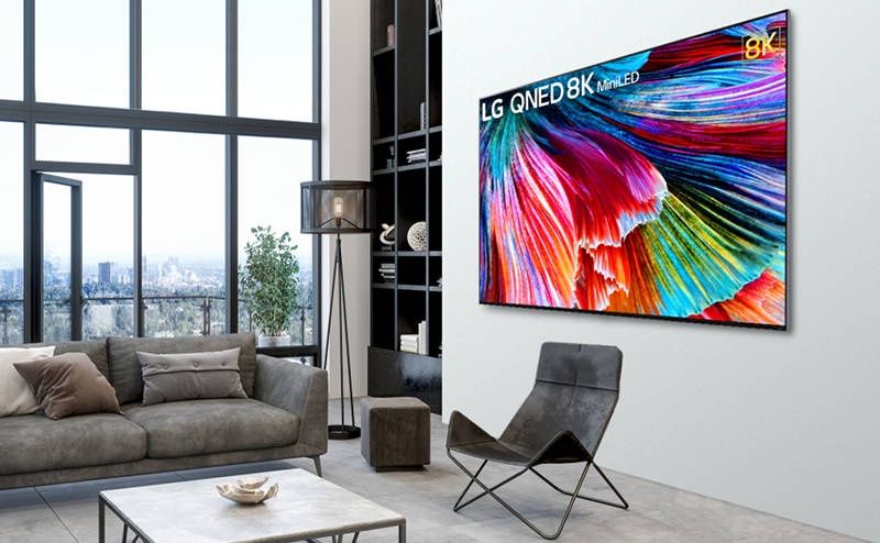 LG QNED TV wygląd