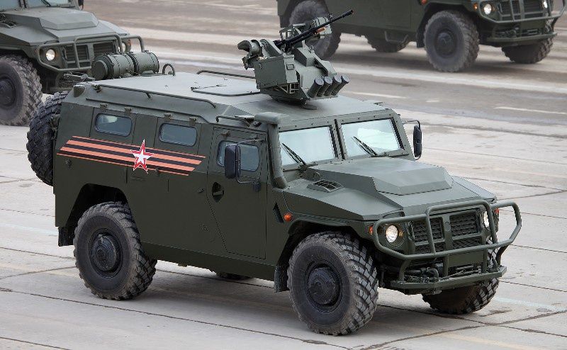 rosyjski Tigr-M z Arbalet-DM