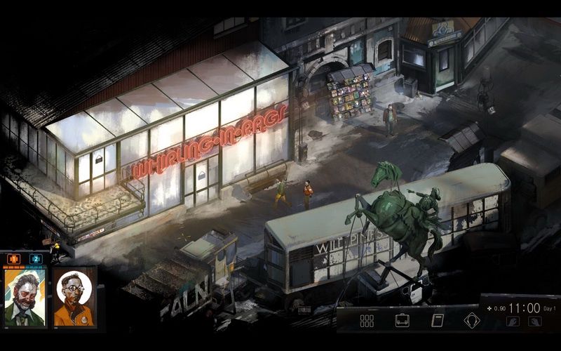 Disco Elysium - przechadzka po mieście