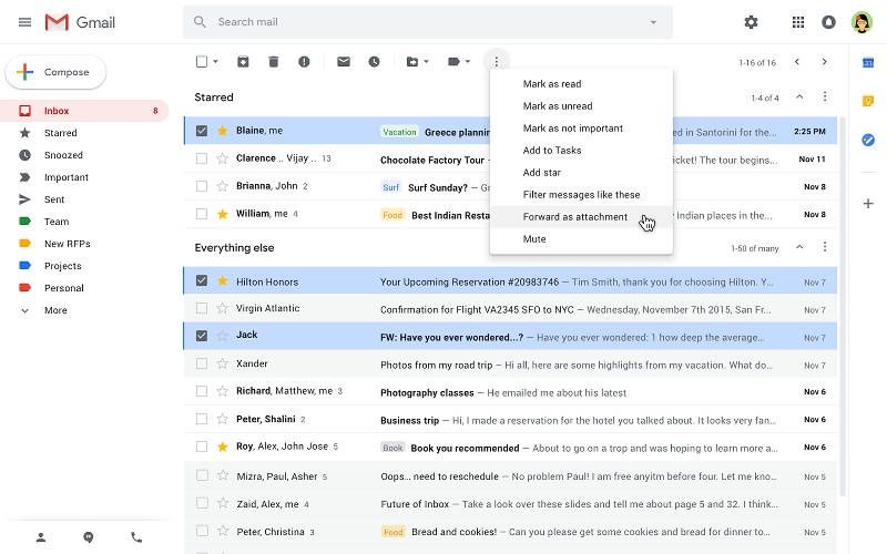 Gmail załącznik