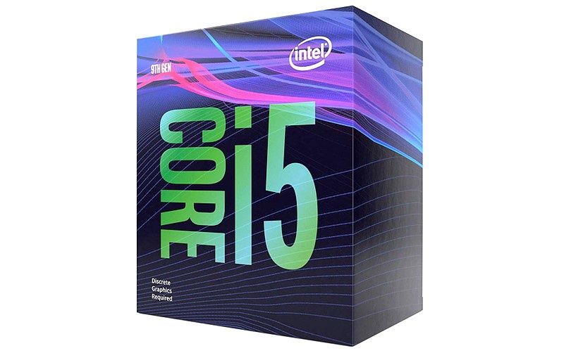 Pudełko procesora Core i5 9-tej generacji