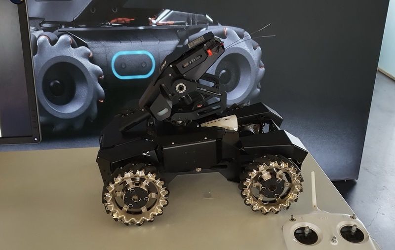 Dji RoboMaster S1 - pierwowzór użyty podczas zawodów