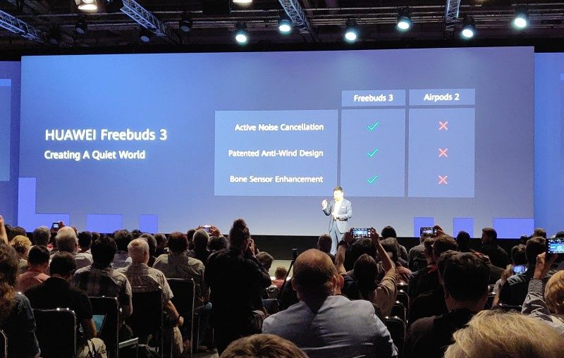 Huawei FreeBuds 3 Apple AirPods 2