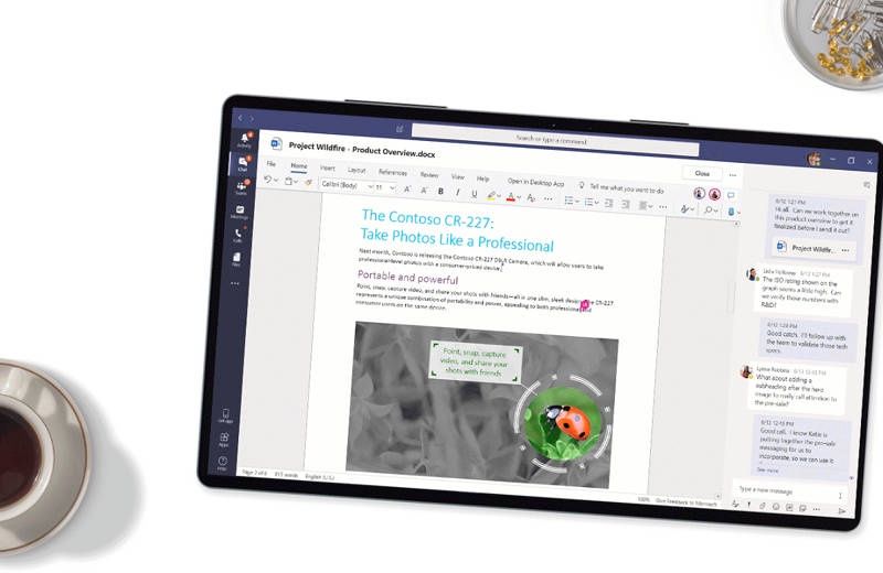 Microsoft Teams współpraca
