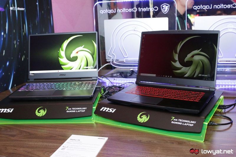 MSI Alpha 15 i MSI Bravo 15