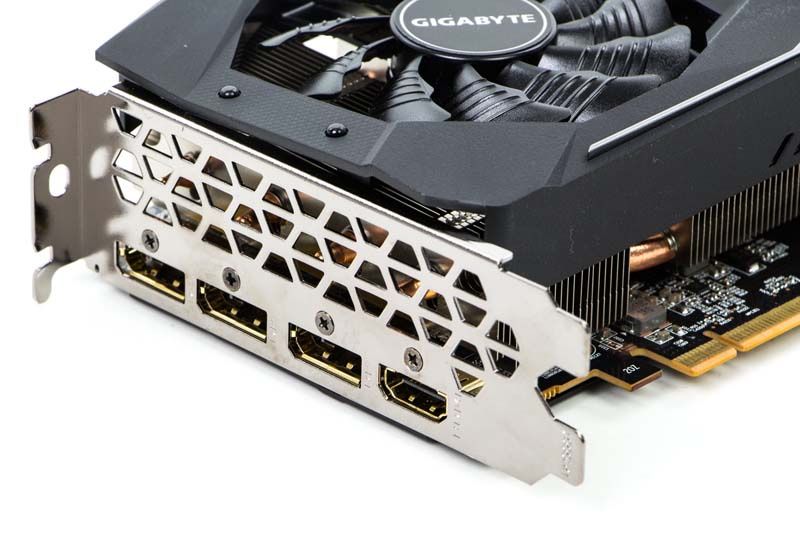 Gigabyte Radeon RX 5600 XT Gaming OC - porty