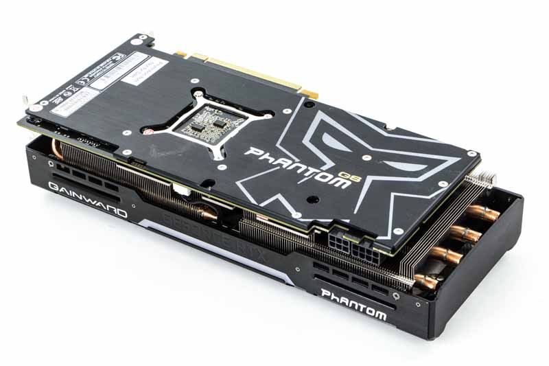 Gainward GeForce RTX 2060 SUPER Phantom GS - backplate