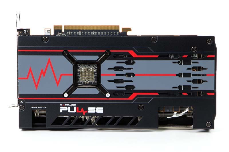 Sapphire Radeon RX 5600 XT Pulse - backplate