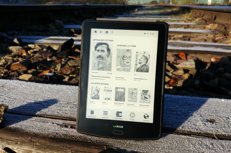 inkBook Prime HD ekran główny