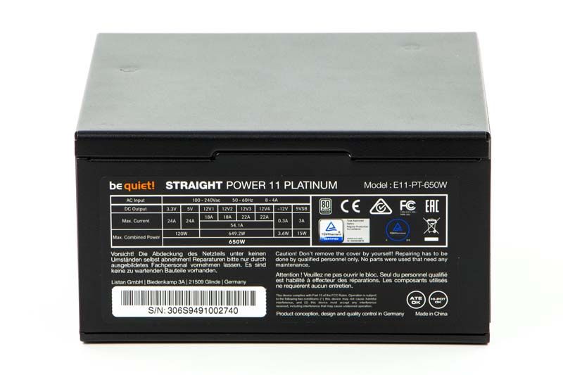 be quiet! Straight Power 11 650 Platinum