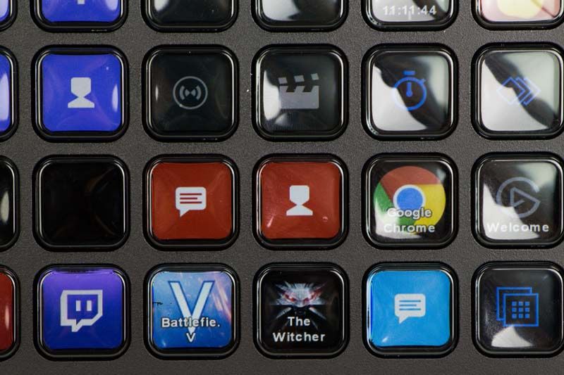 Elgato Stream Deck XL - klawisze z grami
