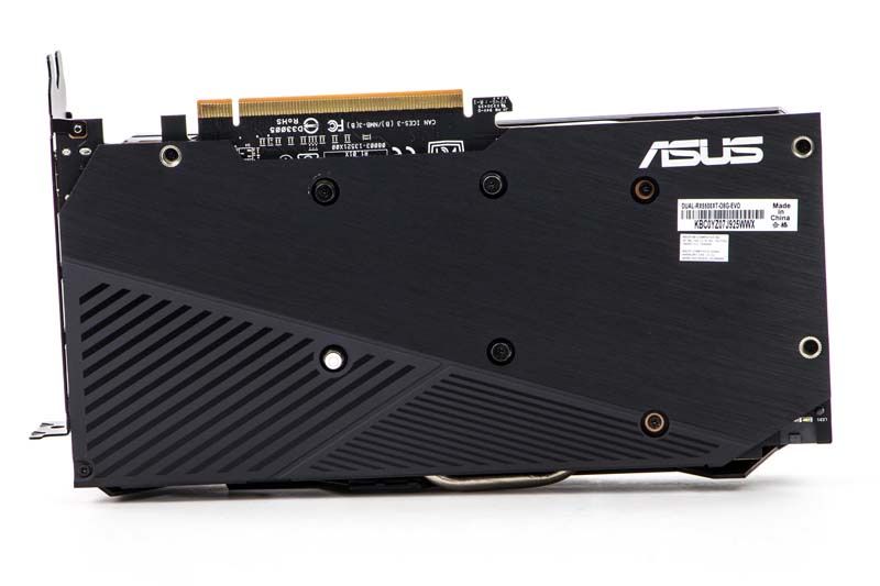 ASUS Dual Radeon RX 5500 XT OC - backplate