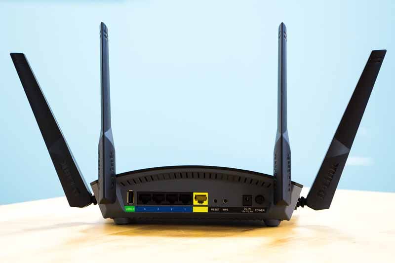 D-Link EXO DIR-2660 - porty i złącza