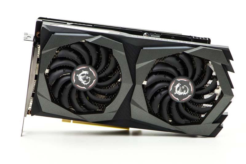 MSI RTX 2060 SUPER Gaming X 8GB - Widok z boku