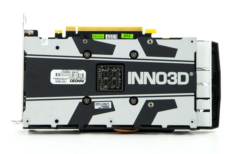 Inno3D GeForce GTX 1660 Ti Gaming OC - backplate