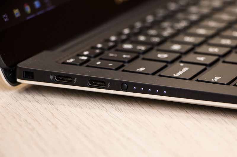 Dell XPS 13 9380 lewy bok