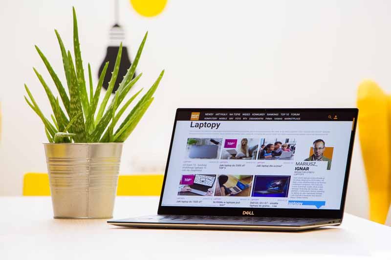 Dell XPS 13 9380 kąty widzenia