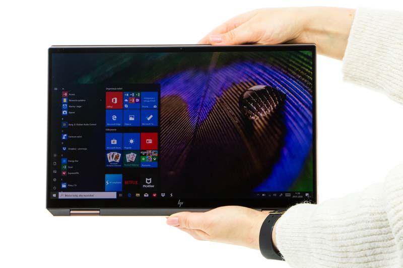 HP Spectre x360 13 tryb tabletu