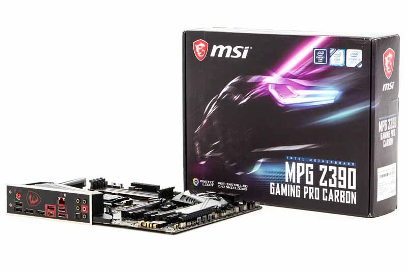 MSI MPG Z390 Gaming PRO Carbon - pudełko