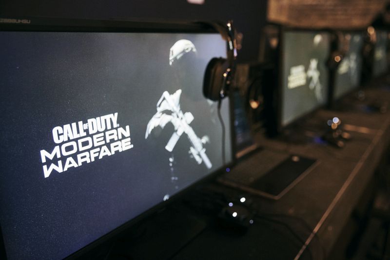Call of Duty: Modern Warfare - komputery na londyńskiej prezentacji
