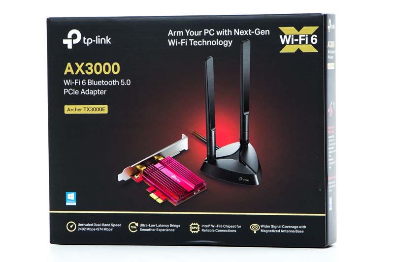 TP-Link Archer TX3000E - Opakowanie