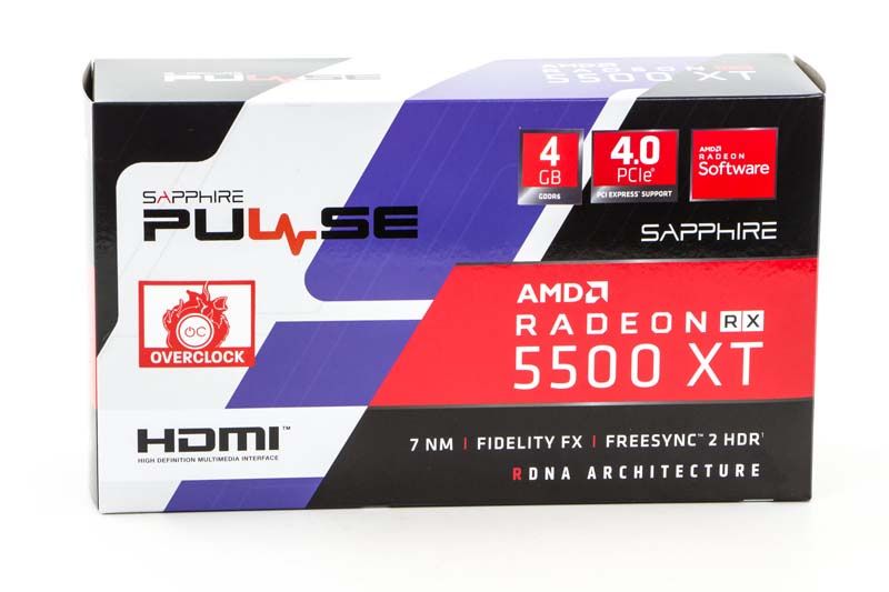 Sapphire Pulse Radeon RX 5500 XT