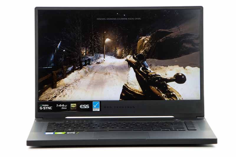 Asus ROG Zephyrus S GX502GV przód