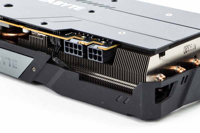 Gigabyte Radeon RX 5700 XT GAMING OC 8G - zasilanie