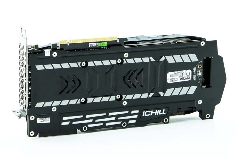 Inno3D GeForce RTX 2080 Super iChill X3 Ultra - backplate